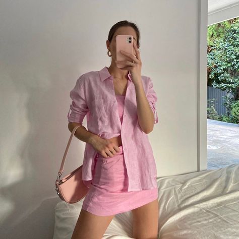 Touch Of Pink Outfit, Look Rose, Looks Street Style, Rilakkuma, Fashion Tips For Women, Pink Outfits, Pink Outfit, Looks Style, Outfits Casuales