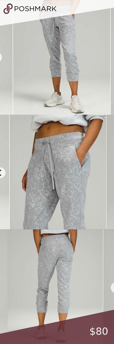 Lululemon Ready To Rulu Jogger Crop Ready To Rulu Jogger, Warming Up, Poshmark Lululemon, Lululemon Athletica, Outfit Inspo, Grey, Plus Fashion, Pants, Fashion Design