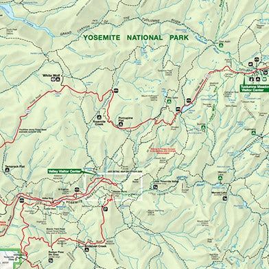 Yosemite Map Illustration, Yosemite National Park Map, Yosemite Map, Yosemite Vacation, Monument Colorado, Yosemite Trip, National Park Map, Cali Trip, Yosemite Park