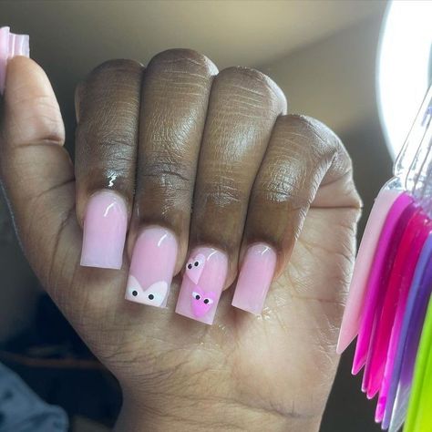 Occasion Nails, Long Acrylic Nail Designs, Pedicure Manicure, Drip Nails, Colored Acrylic Nails, Cute Acrylic Nail Designs, Simple Acrylic Nails, Short Square Acrylic Nails, Acrylic Nails Coffin Pink