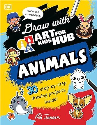 Art For Kids Hub, Youtube Sensation, Animal Book, Mythical Creature, Drawing Projects, Penguin Random House, Youtube Art, Childrens Art, Step By Step Drawing