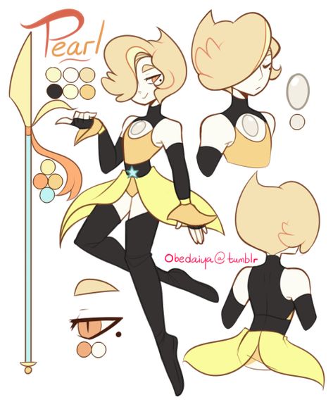 So cute Su Pearl Oc, Steven Universe Pearl Oc, Steven Universe Gem Oc, Gemsona Pearl, Gemsona Oc, Pearl Oc, Su Oc, Perla Steven Universe, Steven Universe Fusion