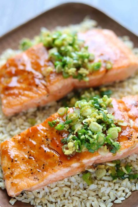 Red Miso Recipes, Salmon With Coconut Rice, Summer Salmon Recipe, Miso Salmon Recipe, Miso Recipes, Summer Salmon, Gut Protocol, Pinterest Mom, 2024 Meals