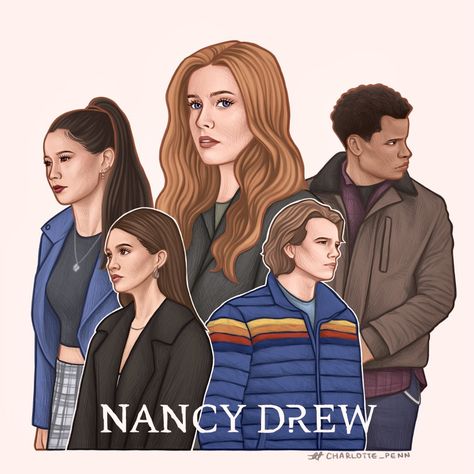 Horseshoe Bay, New Drawing, Nancy Drew, Spotify Playlist, Tv Drama, Great Love, Series Movies, Tv Shows, Fan Art