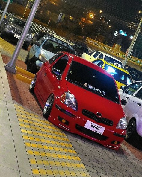 Yaris mk1 
Yaris stance 
Toyota vitz Toyota Yaris Modified, Honda Civic Car, Civic Car, Rocket Bunny, Honda Super Cub, Kei Car, Honda Jazz, Toyota Yaris, Toyota Prius