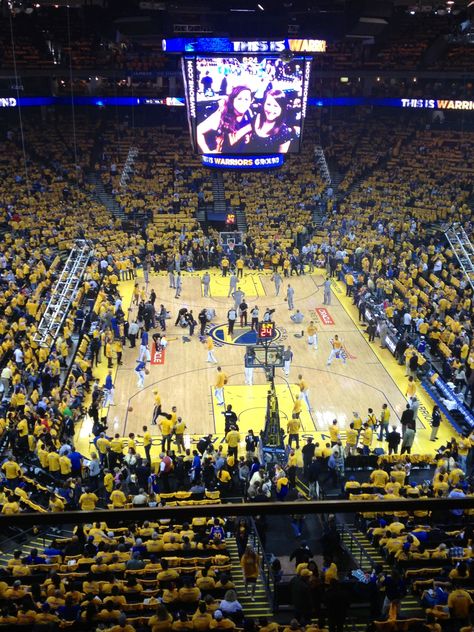 Warriors and Spurs Pre-Game warmups western conference playoffs 2013 Warriors Game, Western Conference, Basketball Court, Sports, Travel