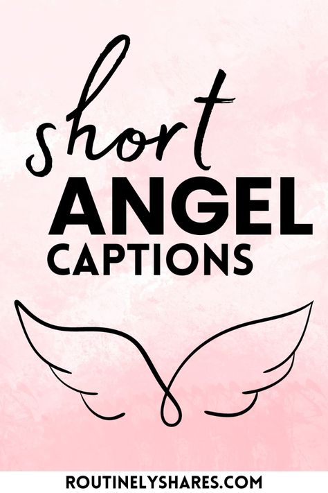 Find the best short angel captions for Instagram that are cute, funny or short. Perfect for that angelic aesthetic post or story Angels Quotes Strength, Short Heaven Quotes, Angel Costume Captions For Instagram, Angel Sayings Simple, Angel Sayings And Quotes Short, Angel Instagram Captions, Short Angel Quotes, Angel Sayings And Quotes, Angel Captions For Instagram