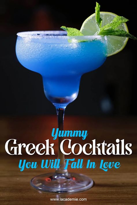 12 Yummy Greek Cocktails You Will Fall In Love With 2023 Greek Cocktails, Ouzo Cocktails, Sidecar Cocktail, Cocktail Names, Types Of Cocktails, Popular Cocktails, Greek Flavors, Sour Cocktail, Light Rum