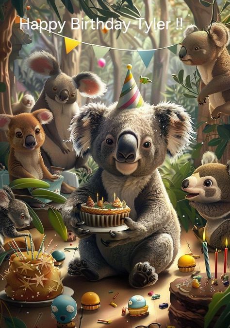 Koala Pictures, Koala Cartoon, Koala Illustration, Koala Art, Animals Cartoon, Forest Friends, Bear Art, Transportation Design, Birthday Messages