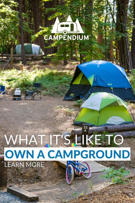 Starting A Campground, Tiny House Campground, Opening A Campground, How To Start A Campground, Private Campground Ideas, Building Your Own Campground, How To Start An Rv Park, Camp Ground Design, Building A Campground