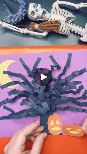 Construction Paper Tree, Halloween Construction, Purple Scissors, Spooky Halloween Tree, Halloween Diy Paper, Draw A Tree, Spooky Halloween Crafts, Tree Outline, Construction Paper Crafts