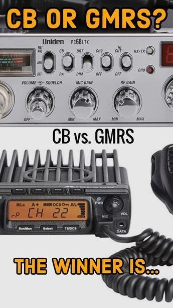 2 Way Radio, Gmrs Radio Antenna, Cb Radio Truck, Mobile Ham Radio, Gmrs Radio, Portable Ham Radio, Ham Radio Kits, Citizens Band Radio, Ham Radio License