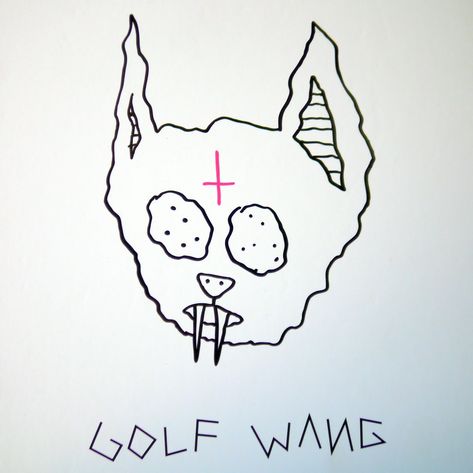 Odd Future Logo, Tyler The Creator Tattoos, Odd Future Wolf Gang, Future Logo, Odd Future, Golf Wang, Stick And Poke, Tattoo Flash Art, Flash Art