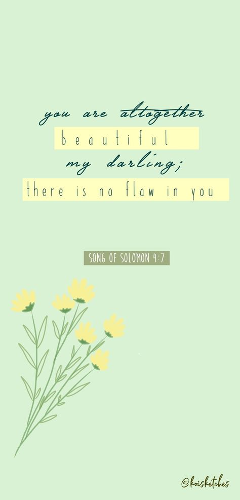 Song Of Solomon 4 7 Wallpaper, Song Of Songs 4:7 Wallpaper, Songs Of Solomon, Song Of Solomon 4 7, Solomon 4 7, Song Of Songs, 7 Wallpaper, Christian Board, Bible Quotes Wallpaper