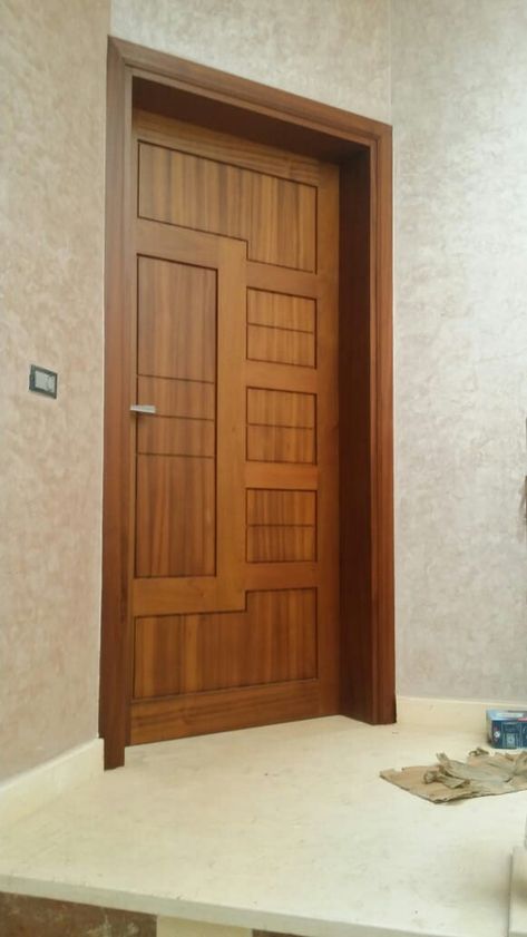 Sagan Door Design, Indian Main Door Designs, Wall Showcase Design, Wall Showcase, New Door Design, Main Door Design Photos, Teak Doors, Latest Door Designs, Door Painting