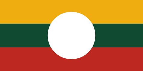 Shan State Burmese Flag, Shan State, Just Friends Quotes, Flag Logo, Flags Of The World, Draw On Photos, State Flags, Old School Tattoo, Just Friends