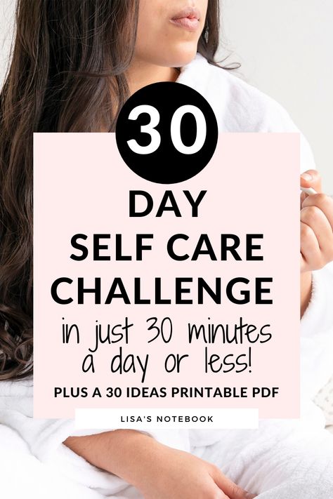 30 Days Of Self Care, 30 Day Self Care Challenge, 30 Day Self Care, Minimalism Challenge, Running Your Own Business, Self Care Challenge, Medicine Chest, Challenge Ideas, Practicing Self Love