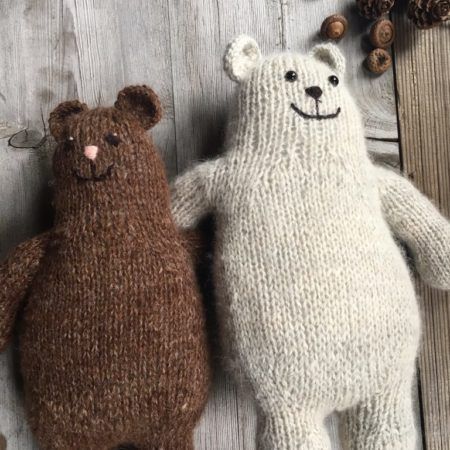 Modern Knitting Patterns, Fair Isles, Knitting Patterns Toys, Modern Knitting, Knitted Animals, Knitted Wit, Knitted Dolls, Cute Toys, Bear Pattern