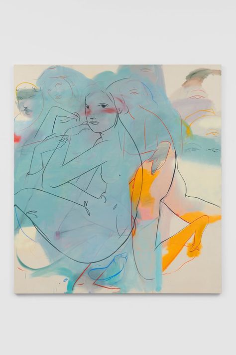 Simon Lee, Lovely Lines, Spray Paint On Canvas, Found Art, Kitchen Extension, Paint On Canvas, Big Art, Project Inspiration, Art Basel