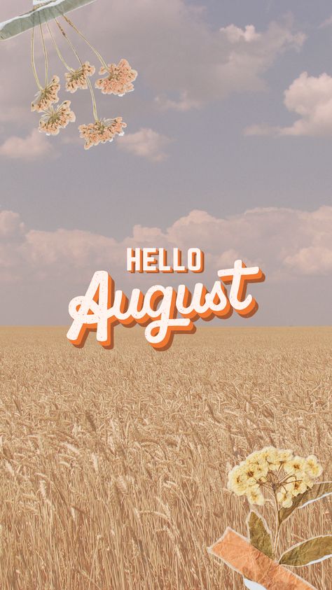 Hello August Retro Vintage Lettering Instagram Story Canva Template #canva #template #story #august #summer #vintage #organic #nature #background August Vibes, August Summer, Hello August, Vintage Instagram, Font Combos, Create Your Story, Princess Wallpaper, Organic Nature, Vibes Art