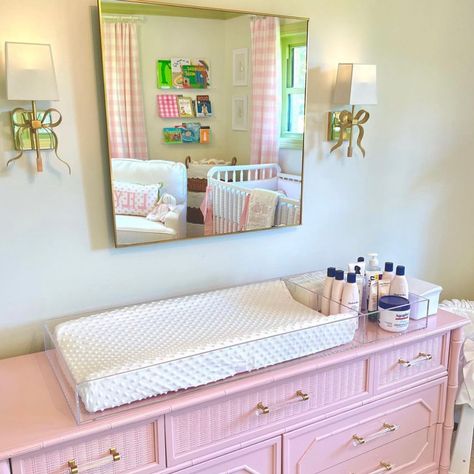 LELLOBABY (@lellobabyshop) | Instagram Faux Bamboo Dresser, Bamboo Dresser, Lacquer Dresser, Broyhill Furniture, Nursery Changing Table, Kids Rooms Inspo, Lacquer Furniture, Sherwin Williams Colors, Diy Baby Gifts