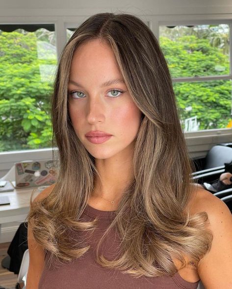 Olivia Mathers, Hair Lights, Face Framing Hair, Framing Highlights, Dark Blonde Hair Color, Brunette Hair With Highlights, Honey Blonde Hair, Brown Hair Balayage, Balayage Hair Blonde