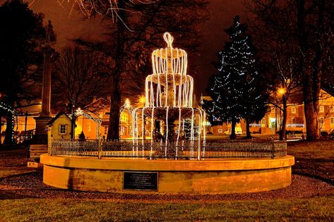 Mount Vernon Ohio, Knox County, Ohio History, Public Square, Mt Vernon, Grandma's House, Mount Vernon, The Fountain, Places Of Interest