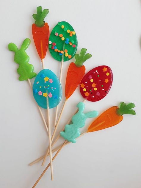 Rustic Cookies, Fireless Cooking, Candy Business, Easter Cooking, Honey Candy, Easter Recipes, Cake Pops, Lollipop, Cotton Candy