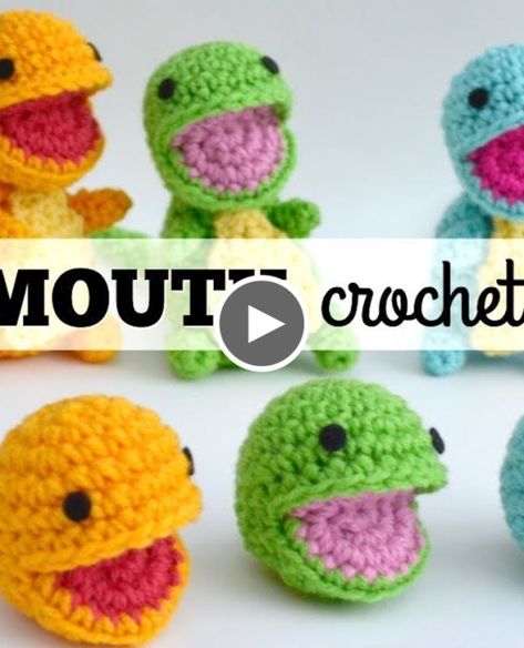 Crochet Open Mouth Amigurumi, Crochet Kindness, Human Mouth, Giraffe Head, Baby Red, Cross Stitch For Kids, Crochet Abbreviations, Amigurumi Tutorial, Open Mouth