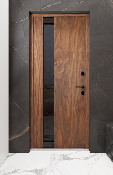 Modern Veneer Door Design, Veneer Main Door Design, Wooden Doors With Glass Design, Main Door Veneer Design, Wooden Door With Glass Design, Veneer Door Design Entrance, Veneer Door Design Bedrooms, Bedroom Door Design Wooden, Halloween Door Decorations Classroom Contest