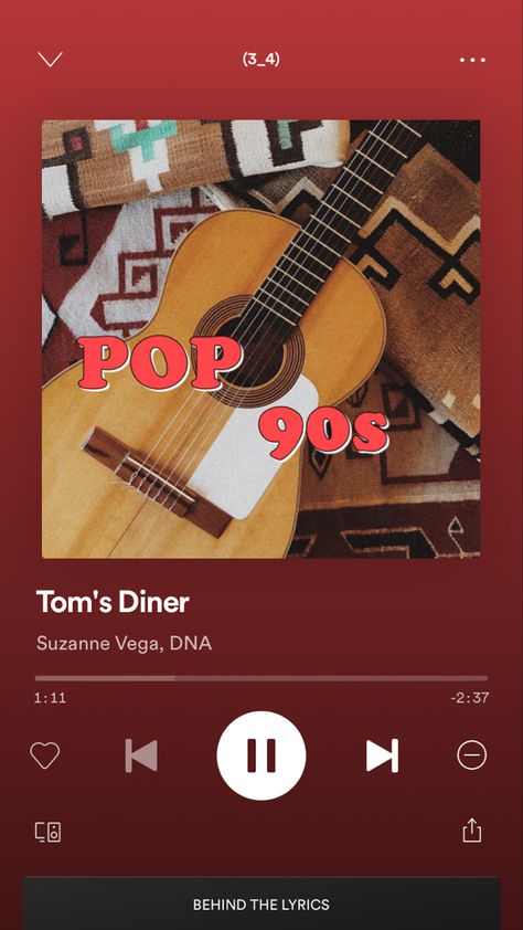 Tom's Diner, Suzanne Vega, Spotify Songs, Diner, Songs, Music, Quick Saves