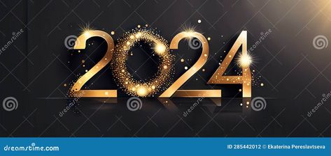 2024 Happy New Year Background Design. 2024 Happy New Year Lettering on Dark Background. Illustration Generative AI Art Happy New Year Lettering, New Year Lettering, Happy New Year Letter, New Year Background, Happy New Year Background, New Years Background, Year 2024, Background Illustration, Dark Background