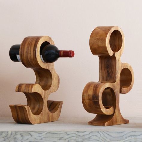 Creative Wood Wine Rack Wooden Wine Bottle Holder, Beer Rack, Wine Rack Design, Wood Wine Rack, Wine Stand, Wooden Wine Rack, Apollo Box, Wood Wine Racks, Wine Decor