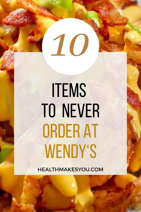 Have you been ordering food items at Wendy's? They are known for their square-shaped burgers and delicious Frosty desserts. But we found out that there are at least, 10 items to never order at Wendy's. Here are the 10 items. save it for a later reminder. Wendys Food, Air Fryer Chicken Wings, Drink Inspiration, Fast Food Chains, Order Food, Chicken Wing Recipes, Wing Recipes, Food Pin, Healthy Eating Recipes