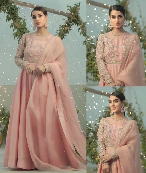 Eid Day, Asian Wedding Dress Pakistani, Shadi Dresses, Desi Wedding Dresses, Iqra Aziz, Long Frock, Pakistani Celebrities, Pakistani Fashion Casual, Stylish Short Dresses