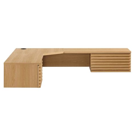 Render Wall Mount Corner Office Desk - Bed Bath & Beyond - 38229791 Corner Office Desk, High Desk, Vinyl Record Display, Wood Office Desk, Corner Desk Office, Corner Office, Floating Desk, Bed Desk, Office Essentials