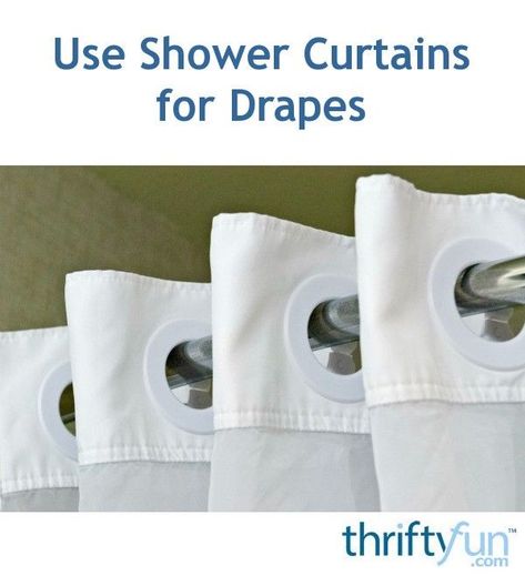 “Decorative shower curtains can often be purchased much more cheaply than drapes. This choice for window coverings allows you to change your "drapes" more frequently. This is a page about using shower curtains for drapes.” Pretty Shower Curtains, Navy Blue Curtains, Porch Curtains, Porch Windows, Plastic Curtains, Shower Rings, Double Hung Windows, Blue Curtains, Bathroom Windows