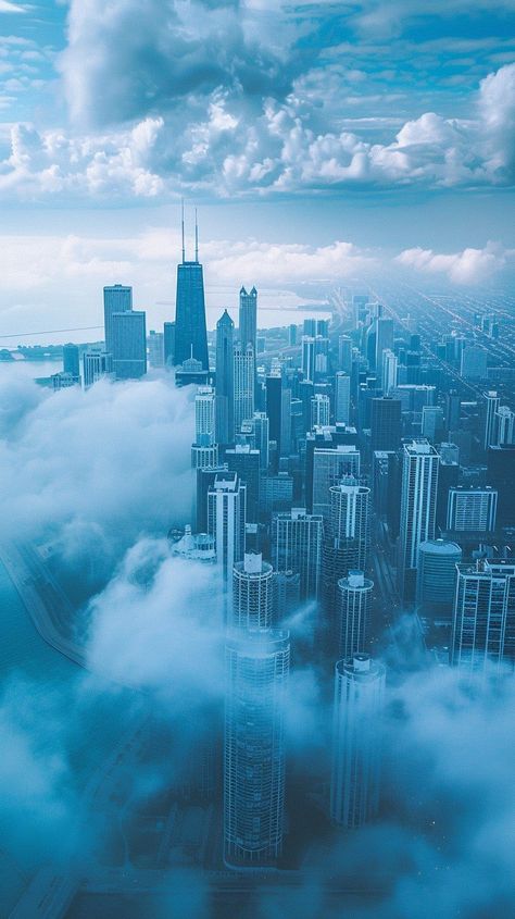 "City Above Clouds: A breathtaking aerial view showcasing a city's #skyline towering above the serene, fluffy #cloudcover. #cityscape #clouds #skyline #aerialview #skyscrapers #aiart #aiphoto #stockcake ⬇️ Download and 📝 Prompt 👉 https://stockcake.com/i/city-above-clouds_500917_772381" Above Clouds, Sky City, 1 Hotel, Nyc Skyline, Free City, Landscape Background, Sky View, Abstract Art Landscape, Image Downloads