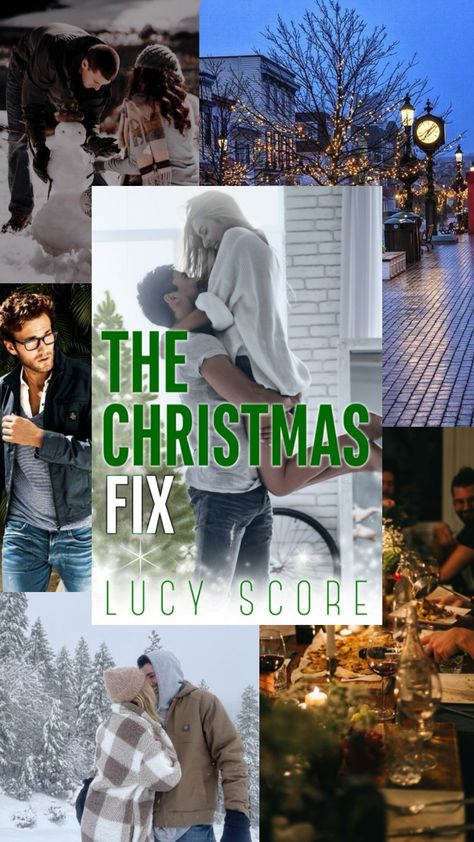 The Christmas Fix - Lucy Score #thechristmasfix #lucyscore Lucy Score, Christmas Books, Book Humor, Hopeless Romantic, Book Aesthetic, Romance Books, Your Aesthetic, Connect With People, The Christmas