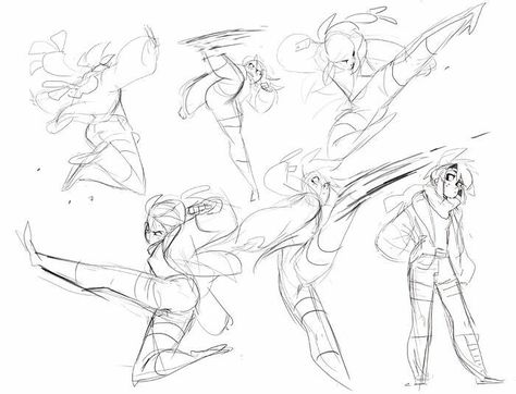 Action Pose Reference, Sketch Poses, Have Inspiration, 캐릭터 드로잉, Character Sketches, Poses References, Figure Drawing Reference, Art Poses, Art Tutorials Drawing