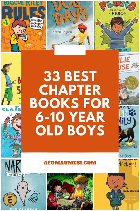 33 Best Early Chapter Books for Boys (Early Readers for Boys Ages 6-10) Books To Read Out Loud To 2nd Graders, Chapter Books For 3rd Grade Boys, Chapter Books For 2nd Grade Boys, Best Chapter Books For 2nd Graders, Early Reader Books, Books For 8 Year Boy, Chapter Books For 2nd Grade, Book Series For Boys, Early Chapter Books