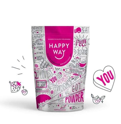 Buy Protein Powder Online | Happy Way Acai Berry Powder, Natural Protein Powder, Energy Powder, Superfood Supplements, Pouch Design, Whey Protein Concentrate, Complete Protein, Protein Powders, Natural Protein