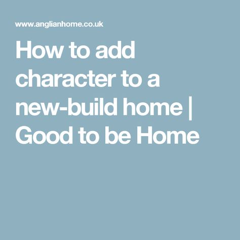 How to add character to a new-build home | Good to be Home Build Home, Wallpaper Ceiling, Builder Grade, Favorite Paint Colors, Solid Doors, Brown Walls, Home Building, Buying A New Home, Building A New Home