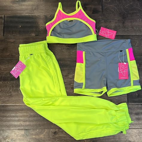 Neon Daroch separates 🩷💛 shop them today! https://tightspotdancewear.com/search?q=daroch&options%5Bprefix%5D=last #activewear #dancer #dancewear #movehappy #dancersofig #dancelove #ballet #ballerina #dancestore #danceshop #dancerproblems #dance #dancewear #explorepage #danceislife #dancereels #activewearfashion #dancersofinstgram #exploreplageready Dance Things, Dancer Problems, Dance Store, Activewear Fashion, Dance Life, Dance Wear, Dancer, Active Wear, Ballet