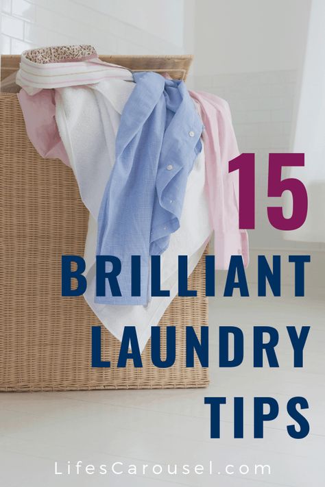 [Dirty Secrets!] 15 Laundry Tips to SAVE Time and Money! Get tips and tricks (and hacks too!) to help with keeping up with laundry. Perfect for beginners. Get your families washing done quickly with bright whites and smelling clean. Deep Clean Bathroom, Hydrogen Peroxide Uses, Cleaning Advice, Laundry Tips, Spring Cleaning Checklist, Deep Cleaning Tips, Speed Cleaning, Cleaning Motivation, Household Cleaning Tips