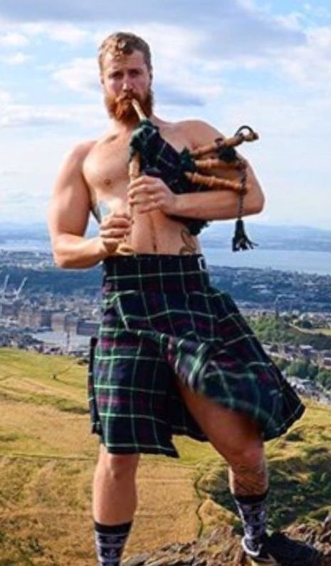 Bagpipes and kilt. Man In Kilt, Hot Scottish Men, Kilted Men, Scottish Men, Scotland Men, Scottish Man, Highland Games, Scottish Kilts, Ginger Men