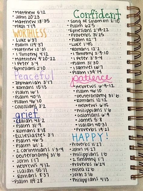 Colorful Notes Ideas Notebooks, Bible Verse Study Guide, Bible Verse List Scriptures, Ways To Take Bible Notes, Bible Verse To Highlight, Bible Journaling About Relationships, Bible Verses For Emotions And Feelings, Verses To Highlight In Bible, Bible Contents Highlight