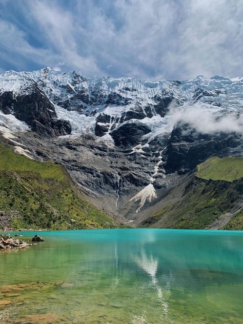 Humantay Lake Peru, Lake Humantay, Peru Nature, Travel Peru, South America Travel Destinations, Air Travel Tips, Adventure Landscape, Dream Place, Dream Places