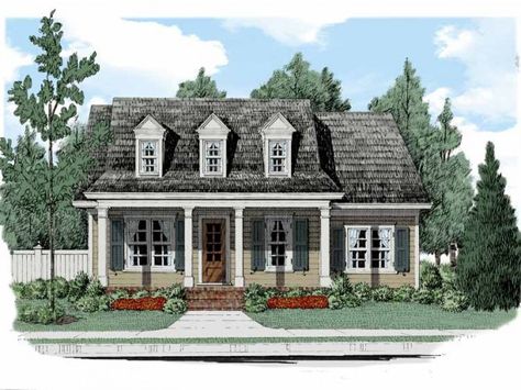 Front Dutch Colonial House Plans, Dutch Colonial House, Dutch Colonial Homes, Frank Betz, Hawthorne House, Colonial Style House Plans, Colonial House Plans, Cottage Floor Plans, Rose House