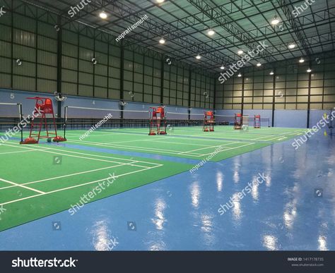 Green badminton court, exercise and competition #Ad , #sponsored, #badminton#Green#court#competition Badminton Design, Green Court, Badminton Court, Sports Hall, Sport Hall, Illustration Background, Graphics Illustration, Badminton, Tennis Court